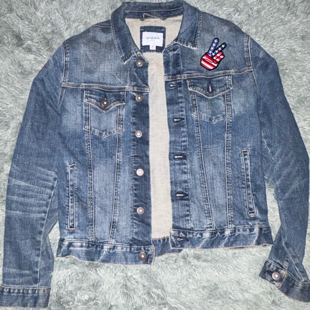Goodfellow & Co Denim Jacket with Patch
